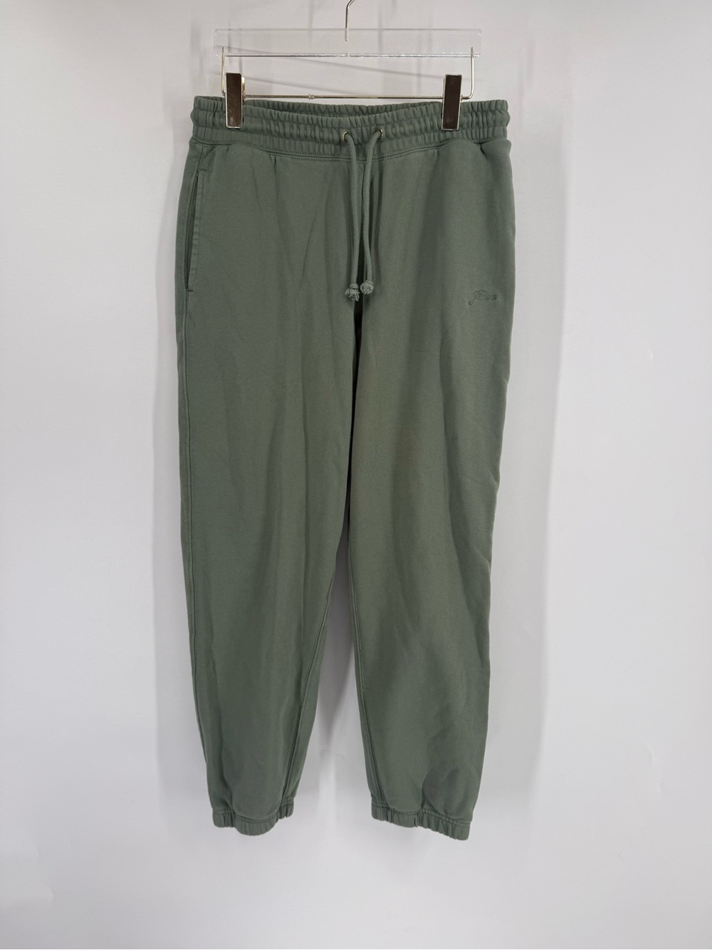 J crew‎ green sweatpants joggers size small